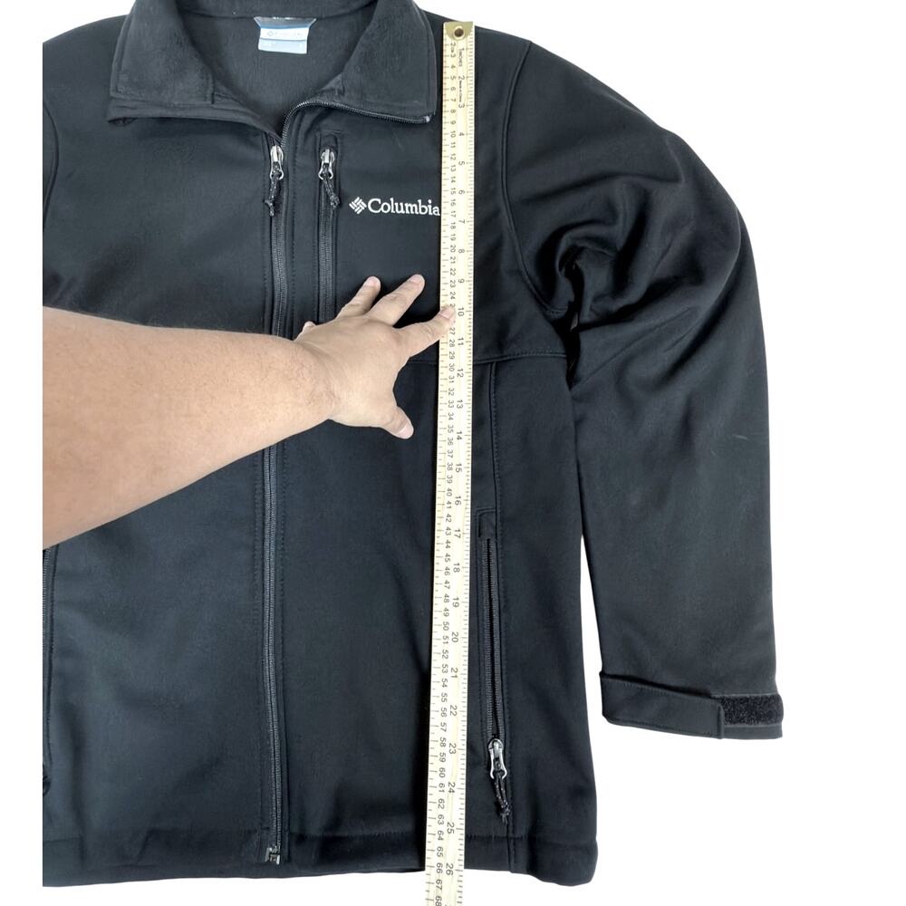 Columbia Sportswear Fleece Jacket Black Full Zip Size S - Picture 6 of 10